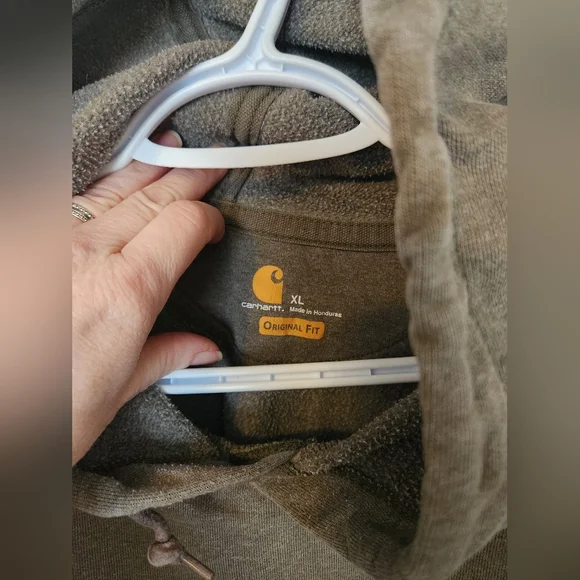 Men's Carhartt Hoodie Size XL - Picture 3 of 7